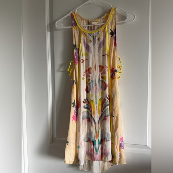 Free People Dream Free Watercolor Mini Dress - Picture 2 of 10